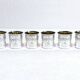 Hippolyte Fournerot - 6 Silver Liqueur Glasses