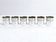 Hippolyte Fournerot - 6 Silver Liqueur Glasses
