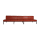 Minimalist 2-Seater and 3-Seater Bench, Germany, 1960s, Set of 2