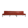Minimalist 2-Seater and 3-Seater Bench, Germany, 1960s, Set of 2