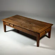 French coffee table 19th century oak