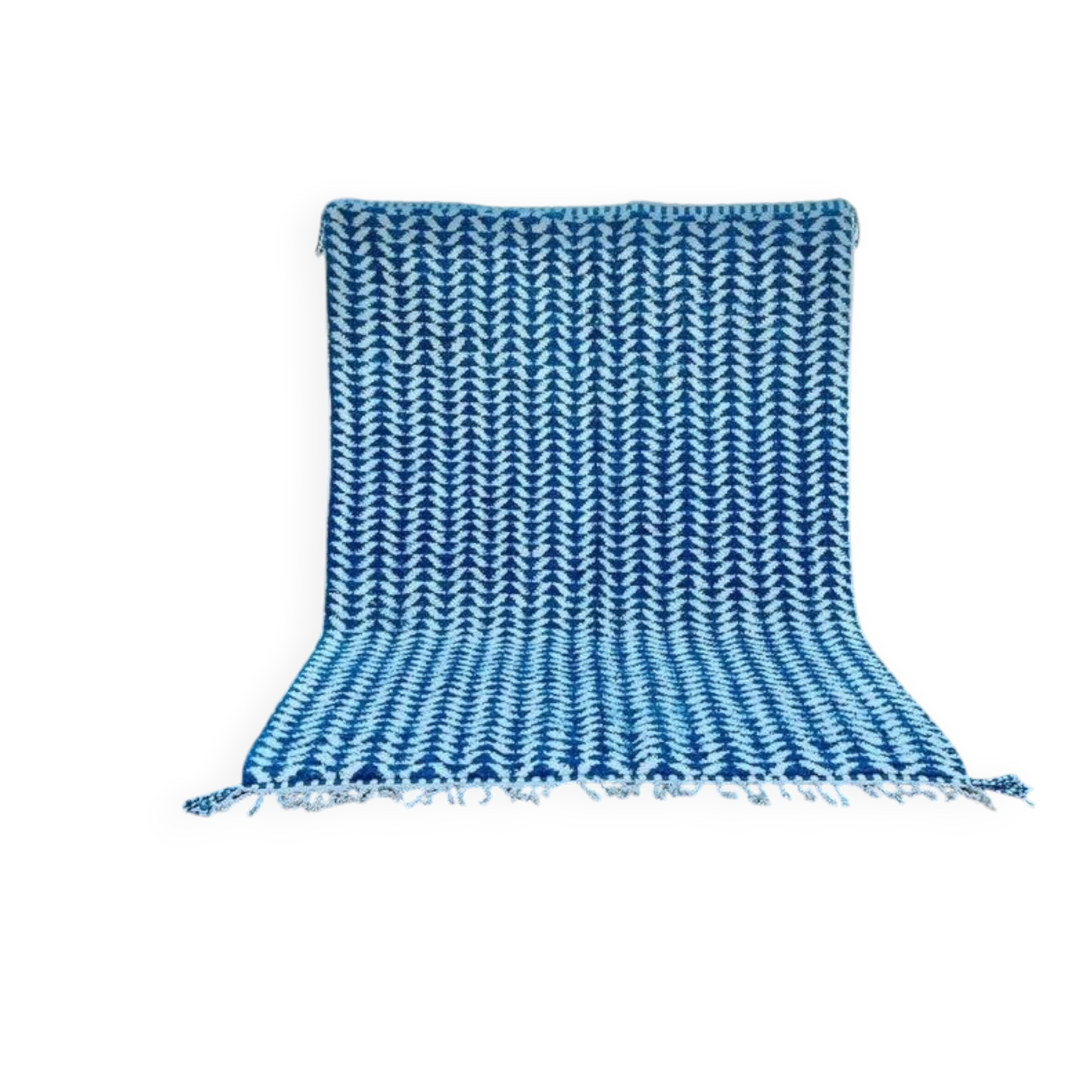 Wool rug 2.5/1.5 blue 💙