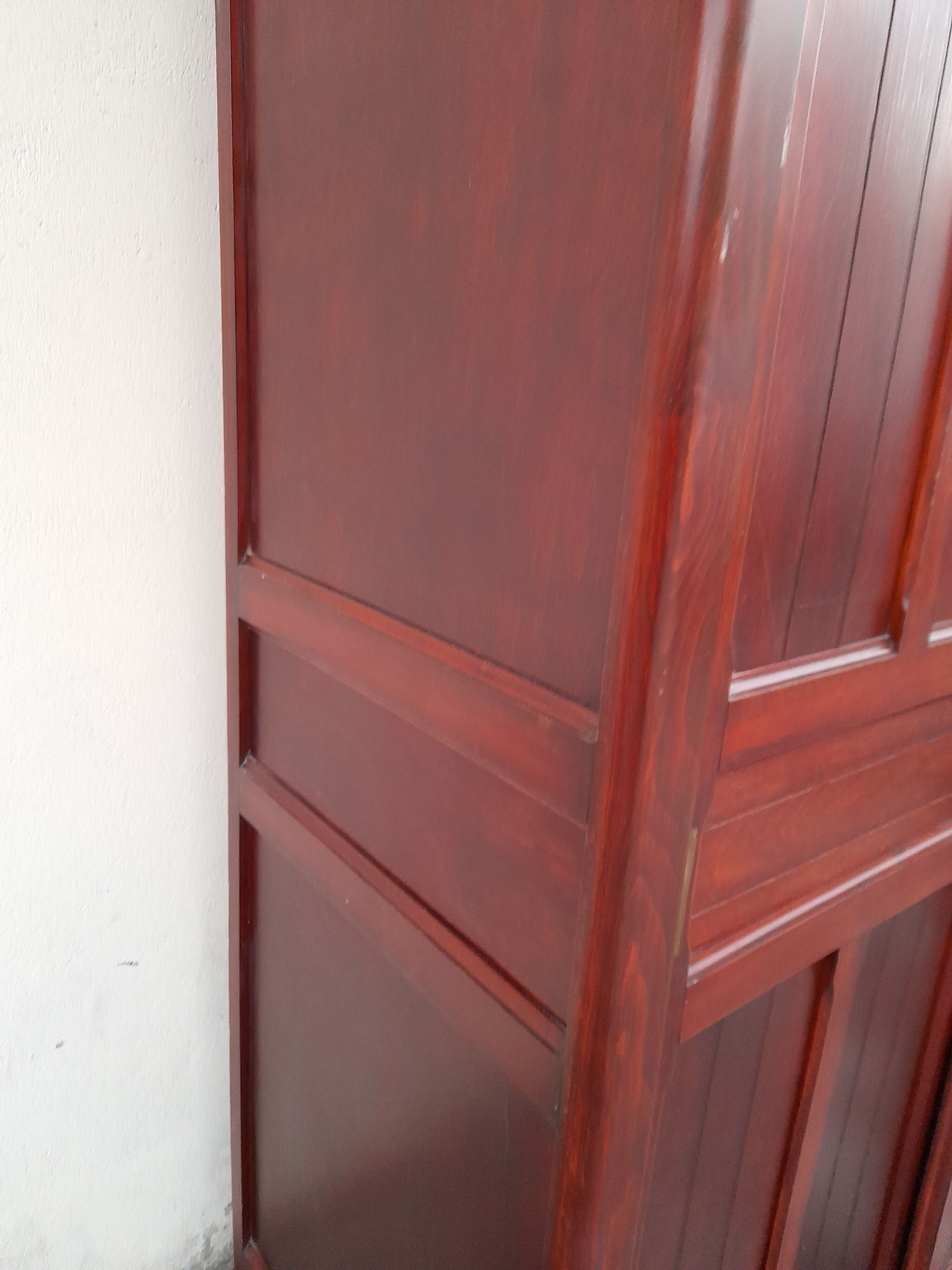 Old Penderie wardrobe in Beech 1900