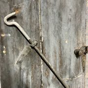 Pair of old shutters