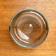 Set of 2 Danish glass bowls from the mid-century by Per Lütken for Holmegaard, 1960s.