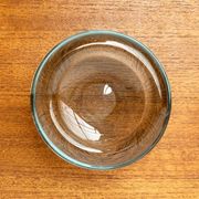 Set of 2 Danish glass bowls from the mid-century by Per Lütken for Holmegaard, 1960s.