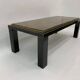 Table basse en granit Hollywood Regency du milieu du siècle par Fedam Design Belgium