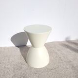 Kartell Prince AHA designer stool/side table by Philippe Starck, white