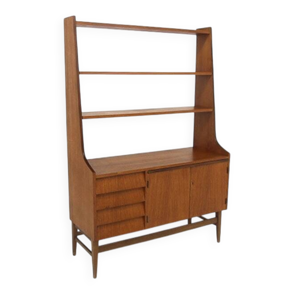 Secrétaire scandinave en teck, Suède, 1960
