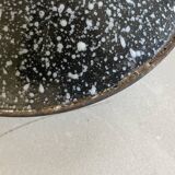 Sheet metal suspension, industrial enameled bowl