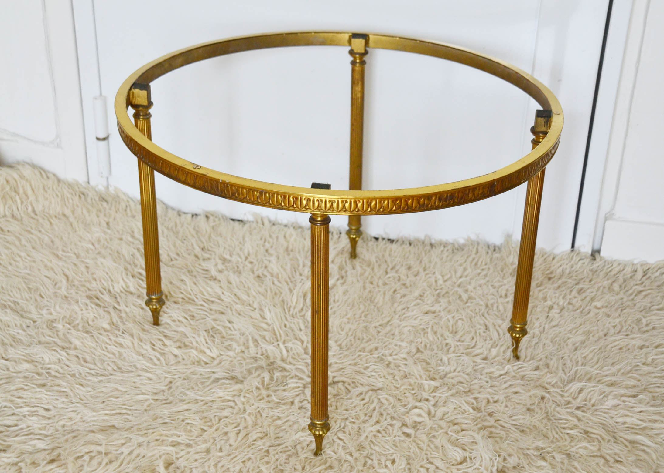 60s marble side table coffee table