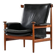 Bwana armchair in teak and leather by France and Son by Finn Juhl