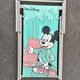 Vintage chilean child deckchair 1980 Mickey Walt disney
