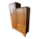 Asymmetrical Art Deco wardrobe, storage furniture.
