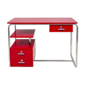 Bureau en chrome allemand vintage, années 1930