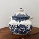 Sugar bowl in English porcelain Enoch Wedgwood Asiatic Pheasants