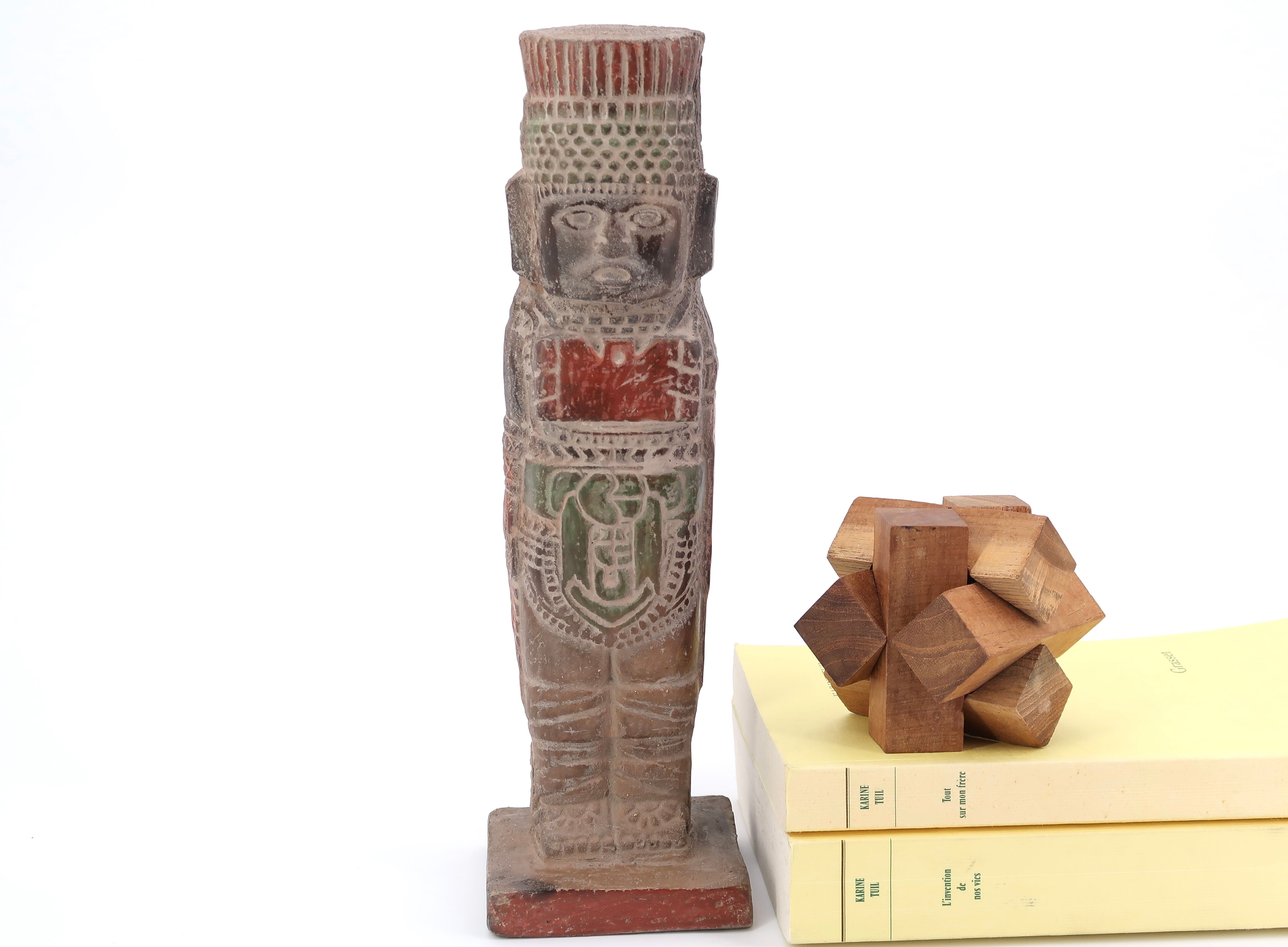 Mexican Terracotta Atlanteans of Tula Hidalgo