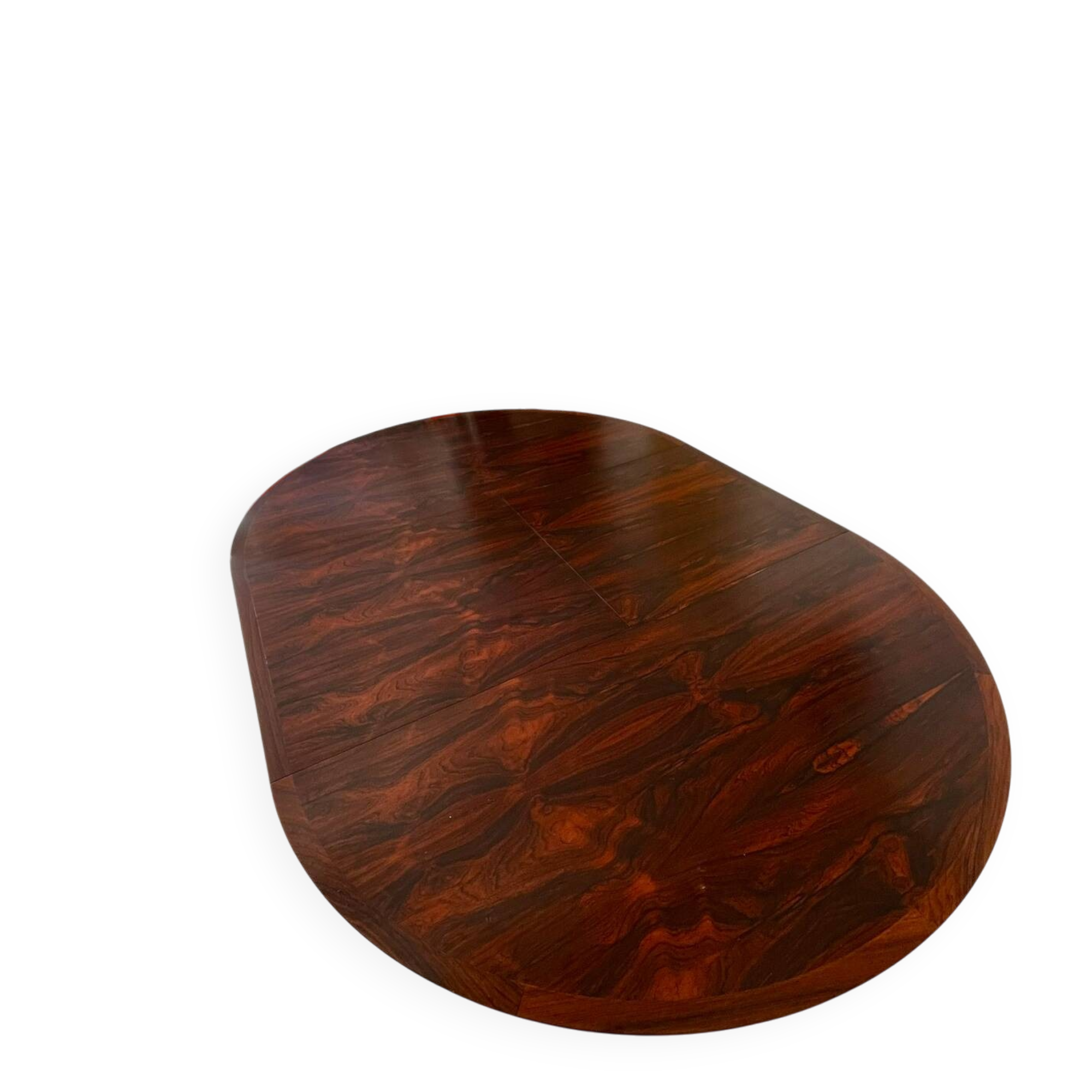 Table à rallonge  scandinave en palissandre de Rio