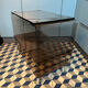 Hi-Fi furniture in smoked Plexiglas, Michel Dumas style.