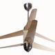 1950s ceiling fan with double-wings