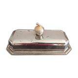 Butter pattern acorn in silver metal