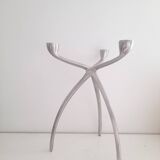 Aluminum tripod candlestick