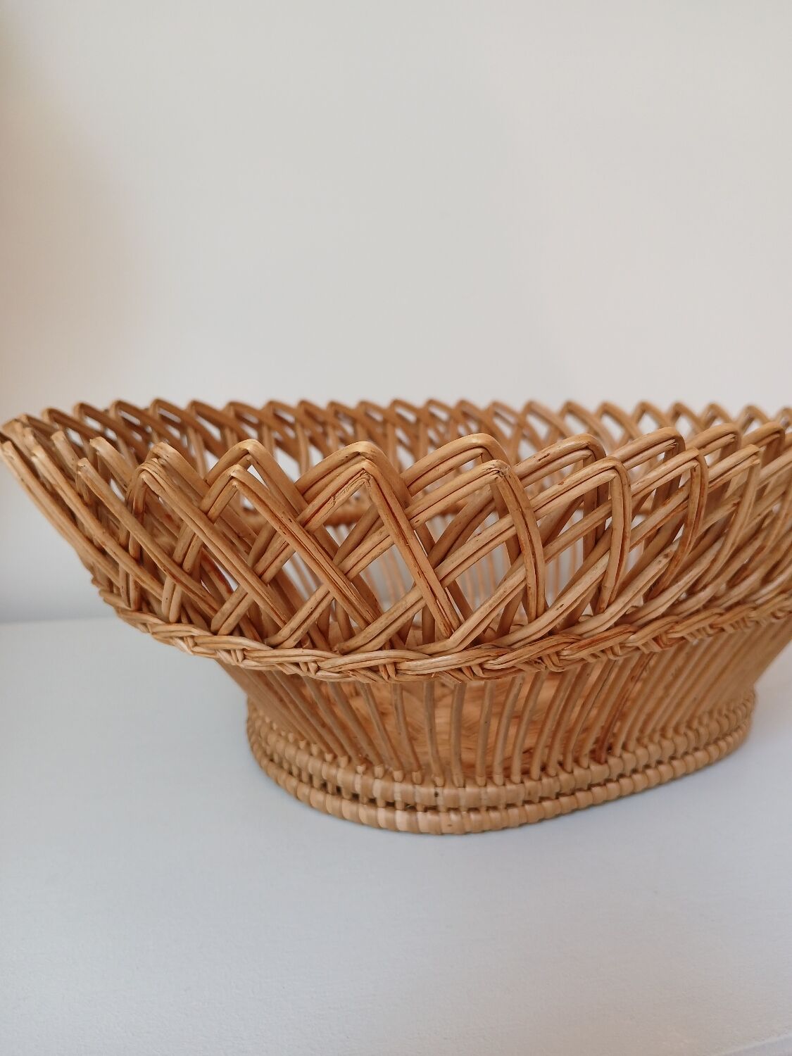 Woven basket, basket