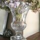 Vase 1960 cut bohemian crystal