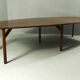 Large teak table, Denmark, 1980s