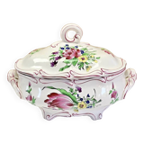 Old Lunéville oval vegetable tureen, street light model