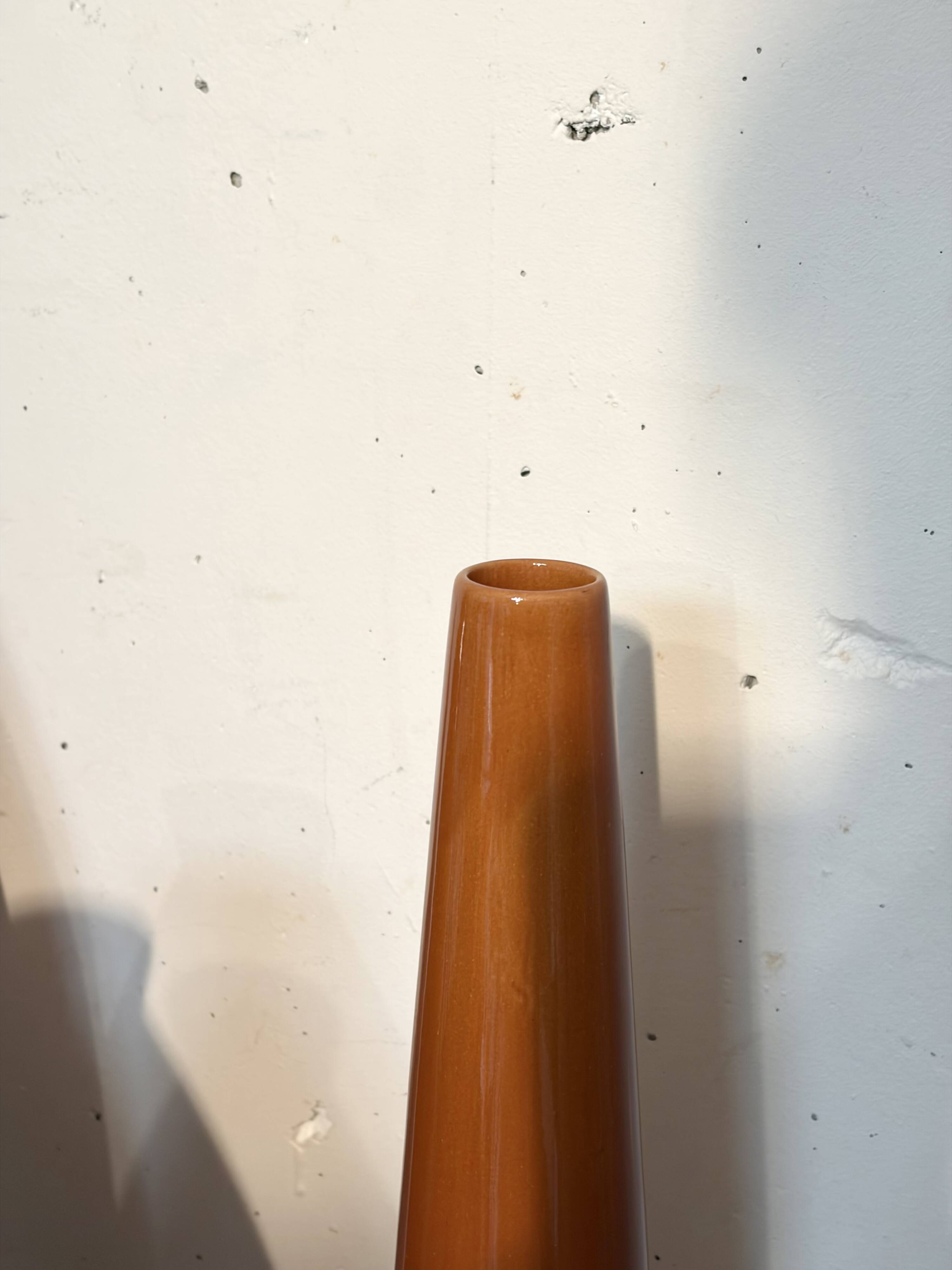 Lot de 3 grands vases céramique, 1980