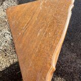 Vintage oak corner unit