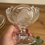 Vintage crystal bird bonbonnière