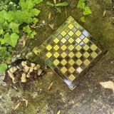 Ancient Greek Style Travel Chessboard