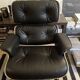 Fauteuil et ottoman Charles et ray eames