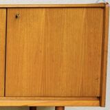 Vintage Scandinavian sideboard in blond teak