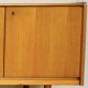 Vintage Scandinavian sideboard in blond teak