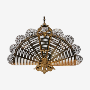 Fire firewall fan peacock bronze