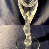 Faberge snow dove champagne flute