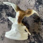 Figurine en porcelaine deux oiseaux