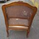 Fauteuil cannée style Louis XV