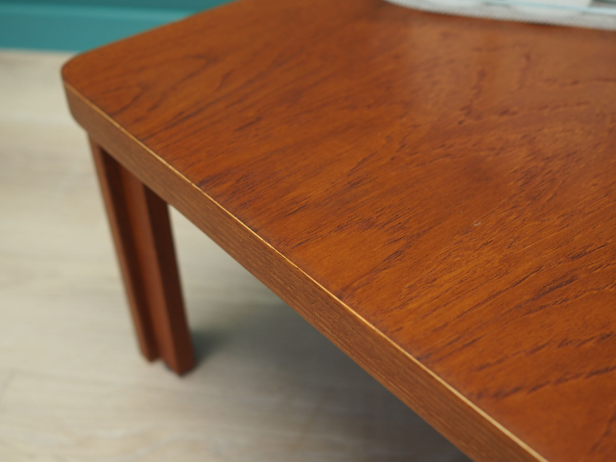 Teak table, Danish design, 1970s, production: Denmark