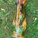 Retro Grapevine Barbotine Vase