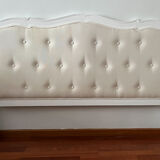 Upholstered wooden headboard