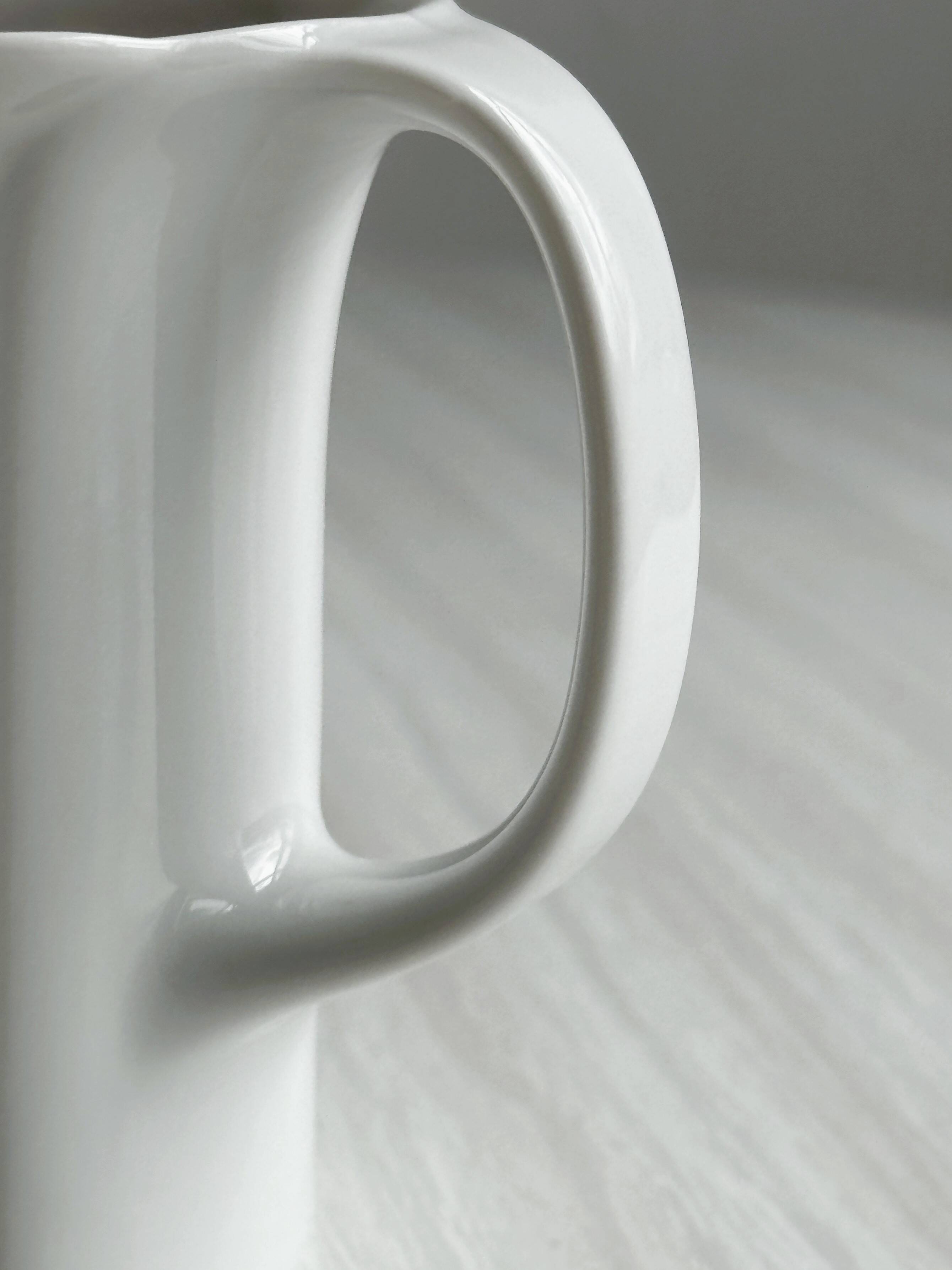 White porcelain sauce boat