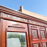 English mahogany wardrobe circa 1920
