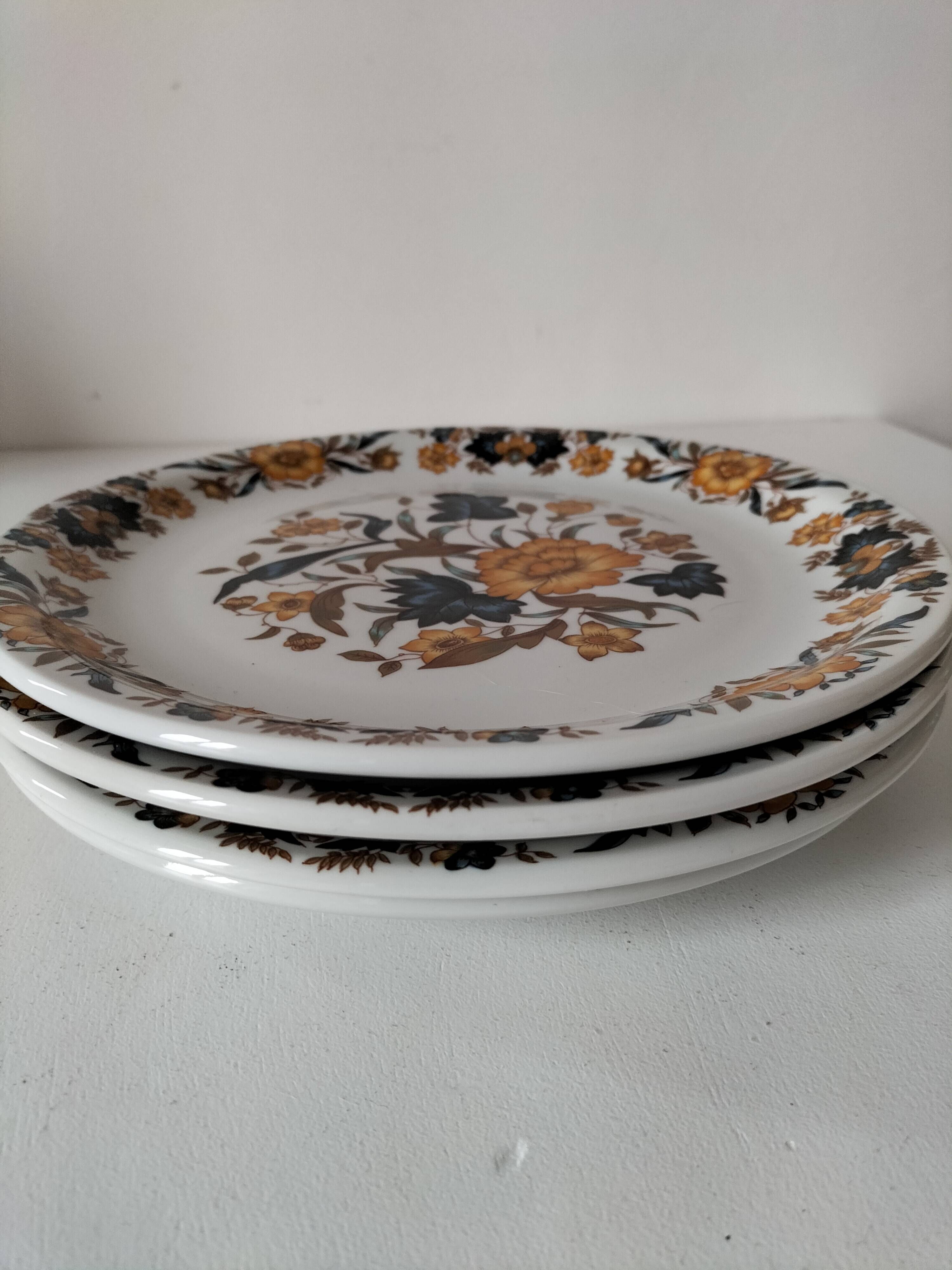 Pillivuyt Tampico plates