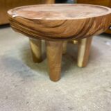 Round coffee table / coffee table / side table wabisabi