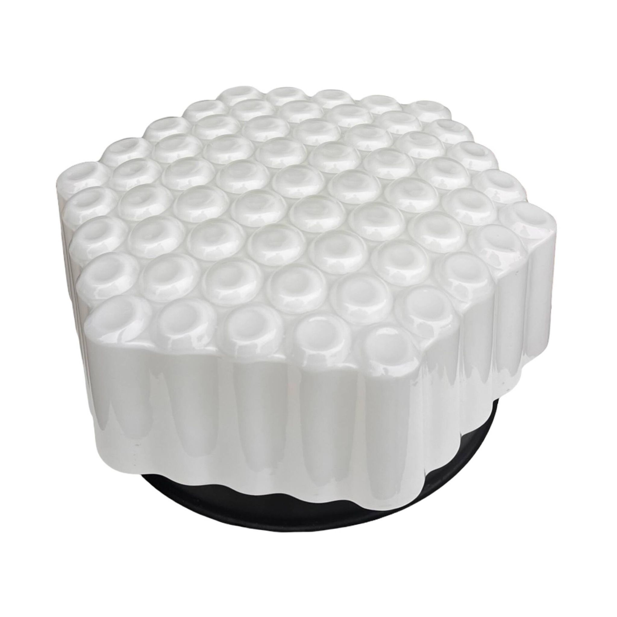 Large Honeycomb wall lamp ceiling lamp Czechoslovakia Kamenický Šenov 1960s