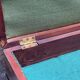 19th century mahogany marine chest